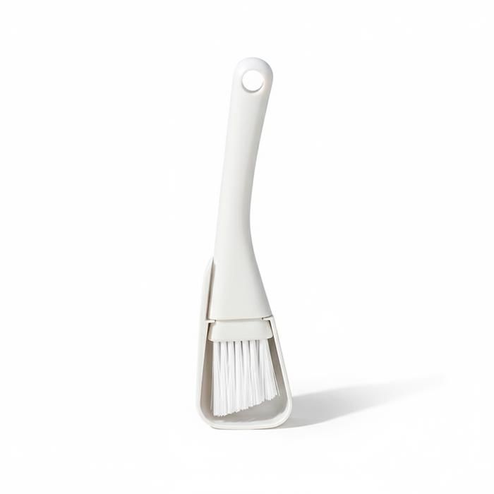 Brosse de nettoyage forme compacte blanc pour clavier surface de table cuisine salle de bain fenêtre