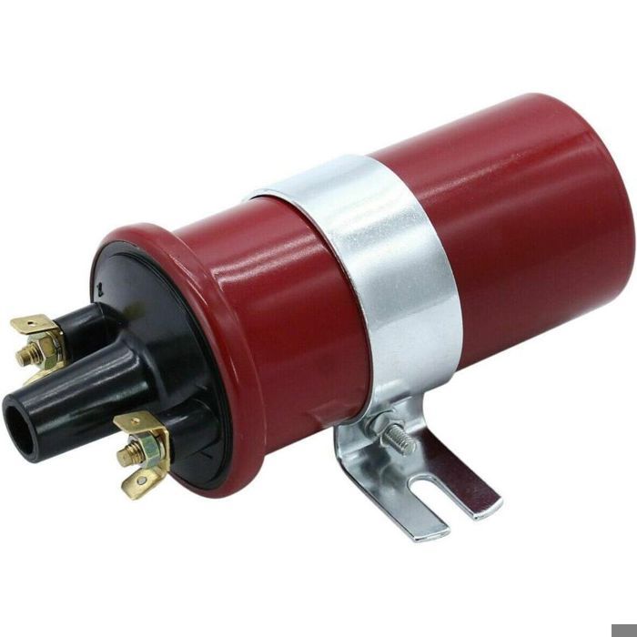 Bobine dallumage universelle - Virex® - Immersion dans lhuile - Tension 12 V - Modèle DLB105 - Rouge - Anticorrosion