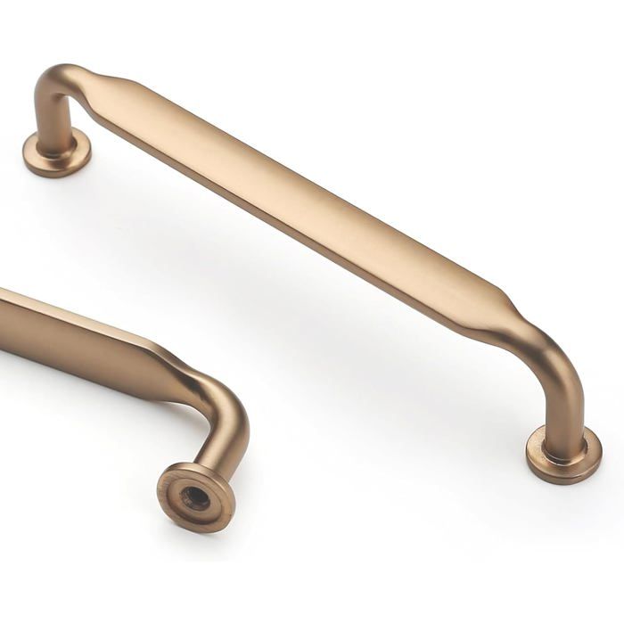Poignées De Meuble Pour Cuisine Fixation 128 Mm Lot De 10 Finition Bronze Champagne Tiroir Placard Armoire