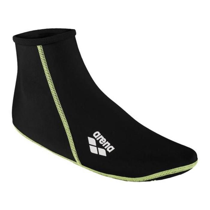 Chaussettes de piscine Mixte Noir/Jaune Arena Pool Socks
