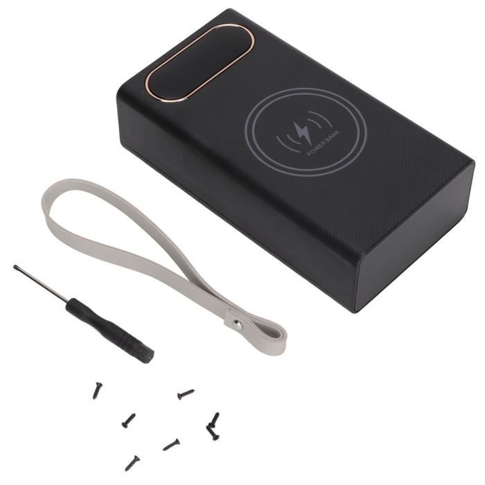 Boîtier DIY Pour Power Bank 4x18650 - Avec Affichage Numérique, Portable, Sans Batterie Incluses