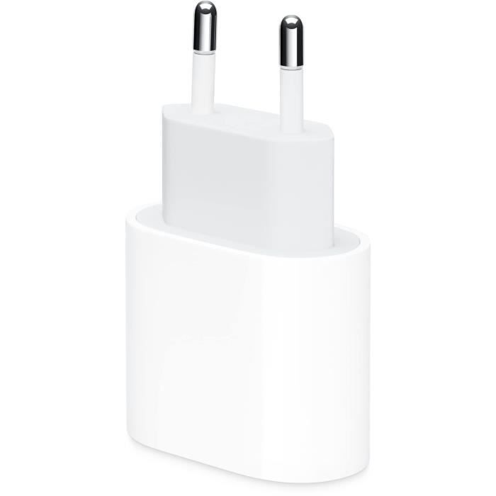 Adaptateur secteur USB-C 20W Apple - MHJE3ZM/A - Cdiscount Téléphonie