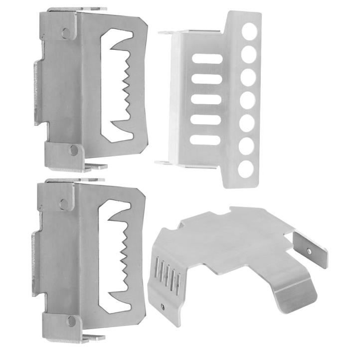 Plaque De Protection Châssis Acier Inox Pour VP VS4-10 Phoenix - RC Car