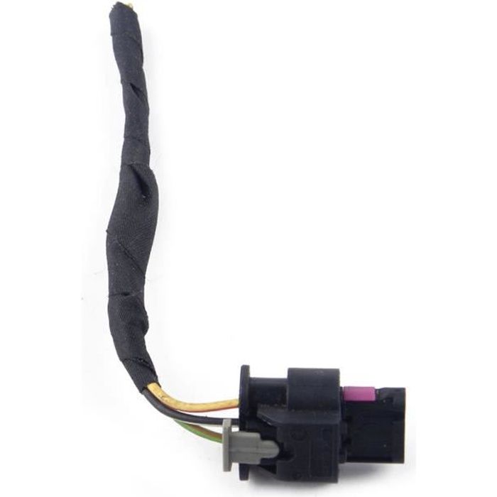 Prise de connecteur d'adaptateur de faisceau de câblage de fiche à 3 broches 4F0973703