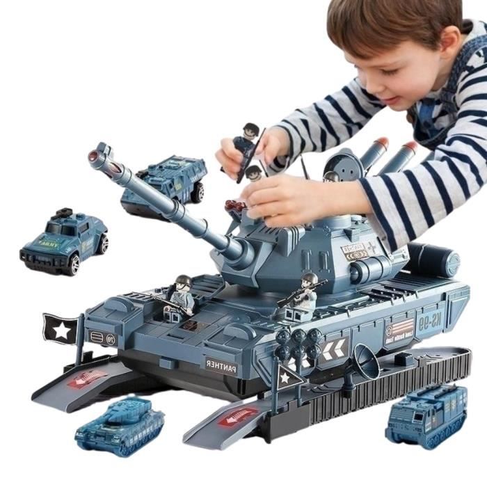 Jouets pour garcons 3 4 5 6 7 8 ans Reservoir Jouet de Camion de Transporteur avec 4 mini voitures moulees et 21PCS Accessoires Cdiscount Jeux Jouets