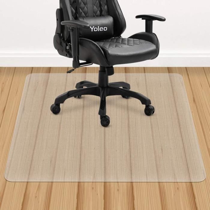 Tapis De Sol Pour Chaise De Bureau - 120x140 Cm - Antidérapant - Protège Parquet Et Carrelage - 1