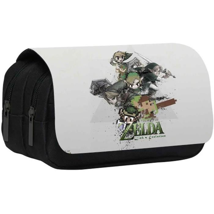 Trousse Ecole Garçon Trousse à Crayons Zelda 3D Legend Of Zelda