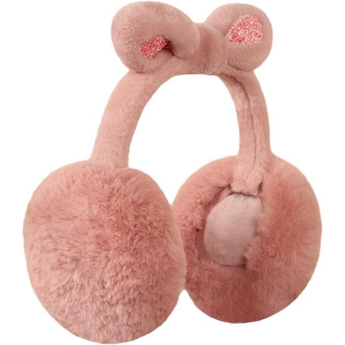Cache-oreilles Chauds D'hiver En Peluche - Style Père Noël, Ajustables Et Pliables - Parfait Pour Noël, Sports D'extérieur Et Cadeau