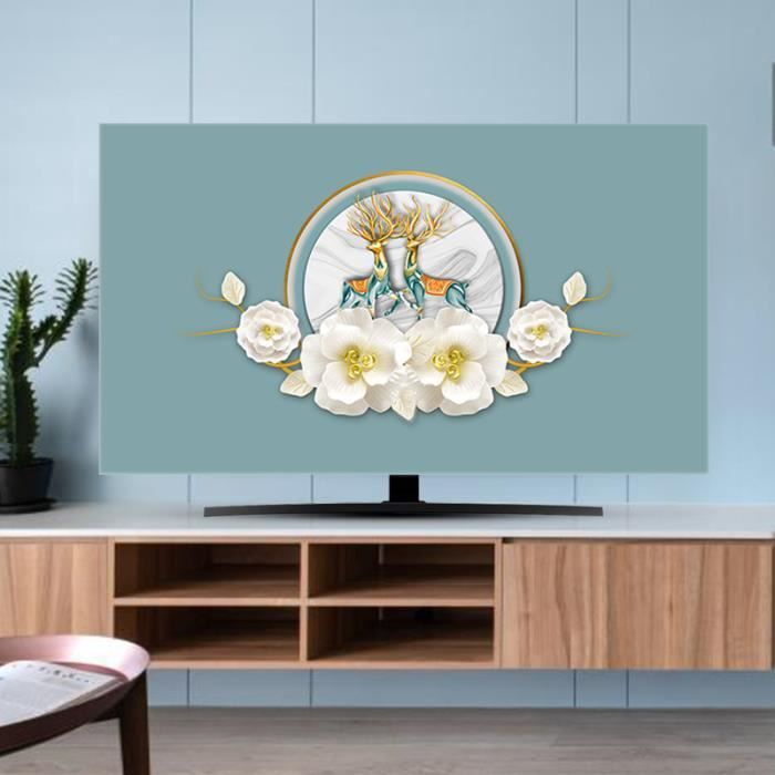 Housse écran Ordinateur Avec Oreilles De Chat - Rose, Pour écran 20 à 29 Pouces - Protection Poussière