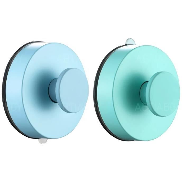 Lot De 2 Crochets À Ventouse 3 Kg (Max) Pour Douche, Salle De Bain