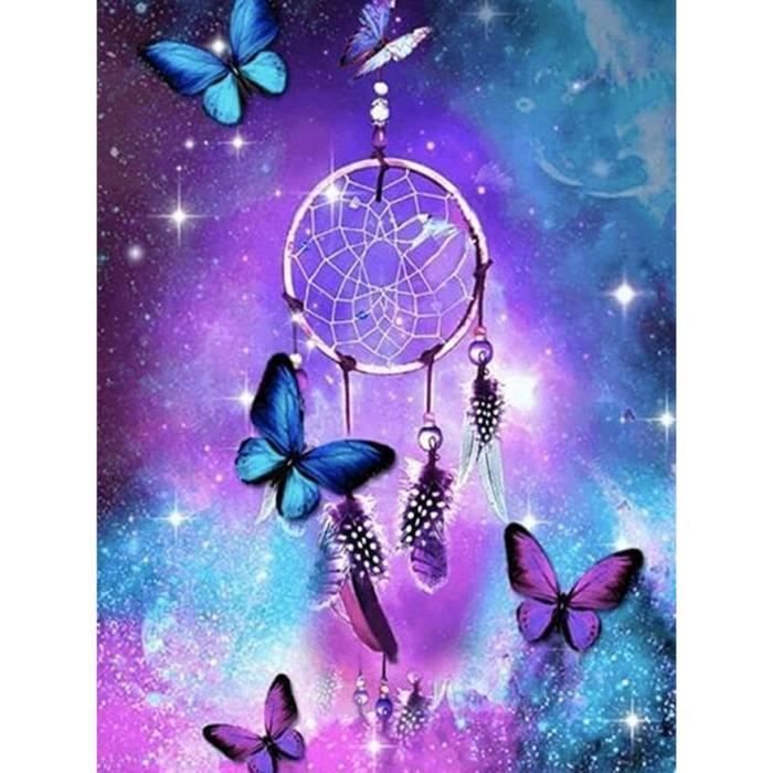Attrape-RêVes Diamond Painting Adulte Grand Format, Diamond Painting