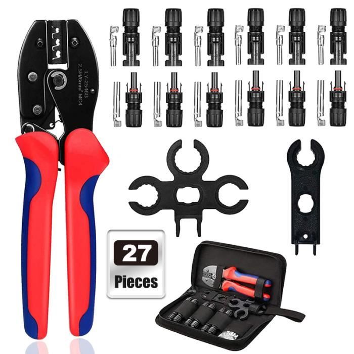 Kit Pince à Sertir Pour Connecteurs MC4 – ErreBi Group – LY-2546B-KIT – Neuf
