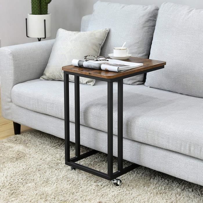 Bout De Canape Table Basse Petite Desserte Mobile Table De