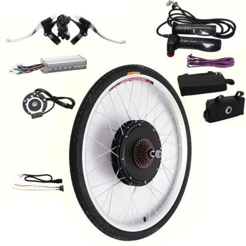 Kit Vélo électrique 250w 26" 36V 250W Kit de conversion vélo électrique moteur arrière