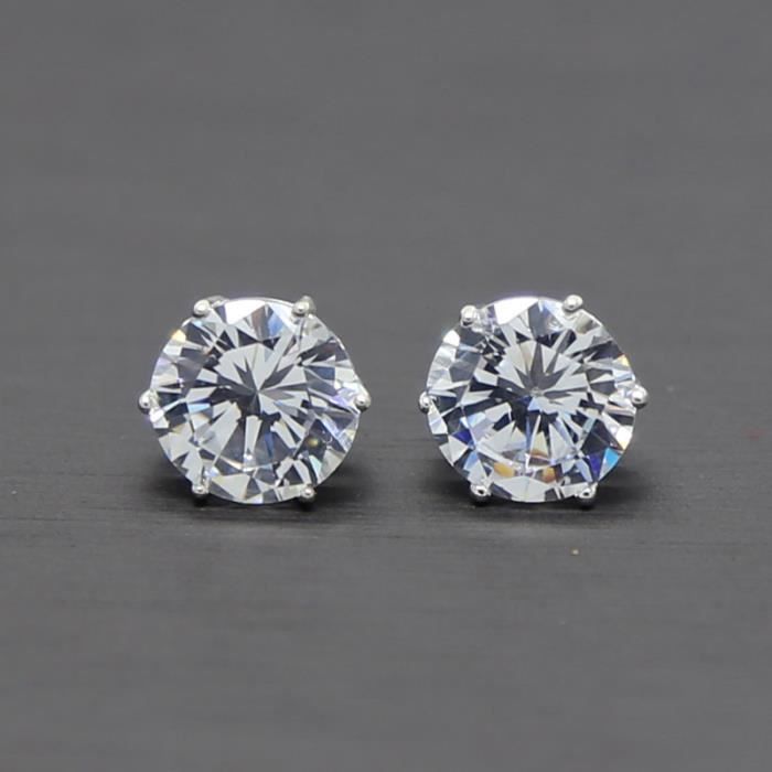 PIXNOR Boucles dOreilles Femme en argent Sterling plaqu/é