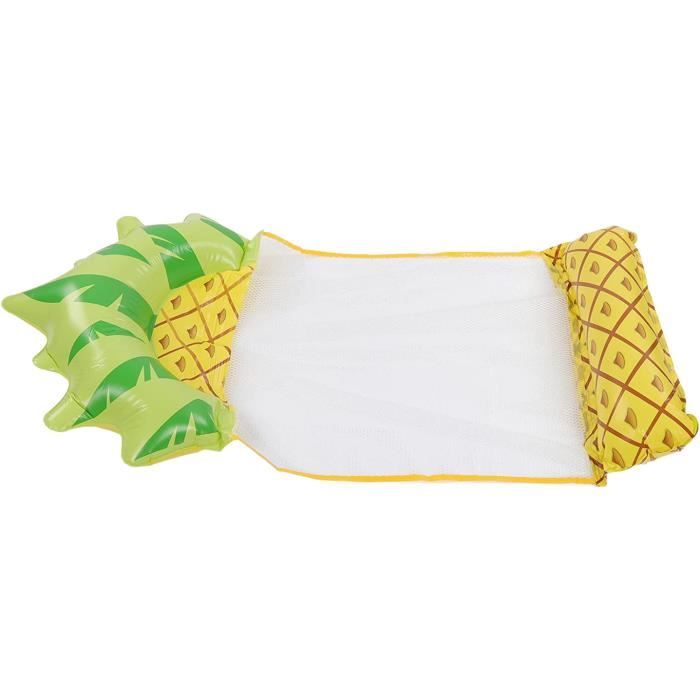 Hamac Aquatique Gonflable Infactory – Pour Piscine, Baignade, Détente Dans L’eau, Supporte 80 Kg