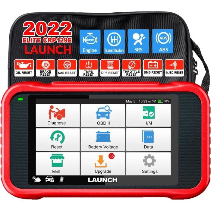Diagnostic CRP129E OBD2 Val Diagnostic Auto pour Moteur ABS SRS Boîte