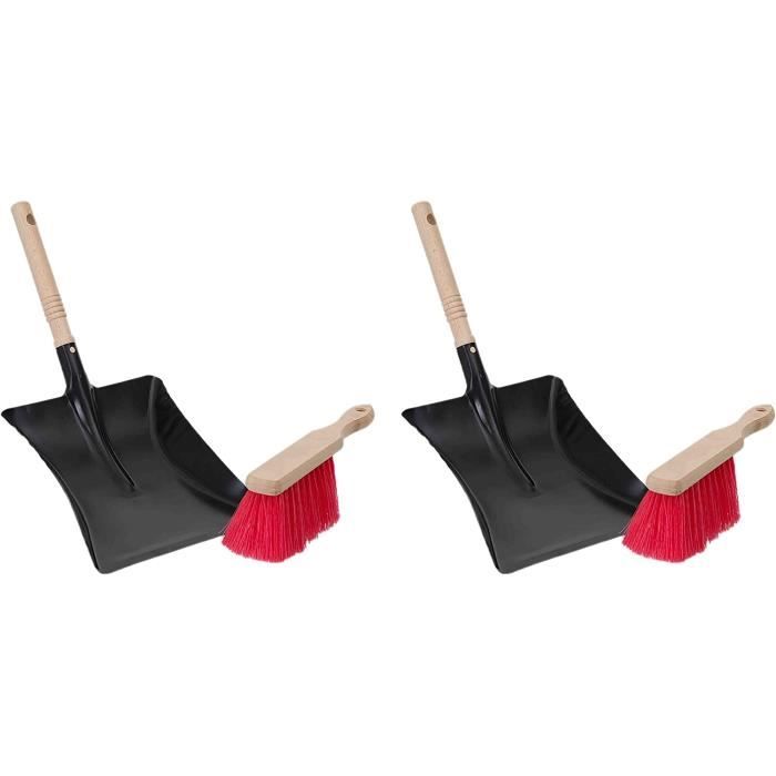 Ensemble Balai et Pelle Long Manche, Balai Raclette Sol, Rotative 180 ...