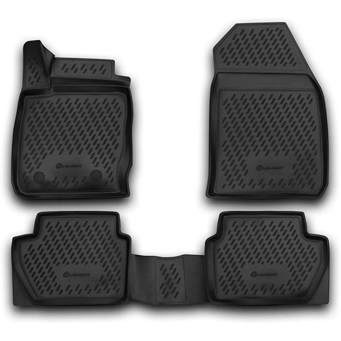 F-8297 RECAMBO Ensemble De Tapis De Sol Caoutchouc, Avant Et Arrière