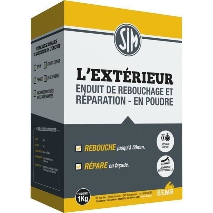 SIM - Enduit Sim extérieur 1kg