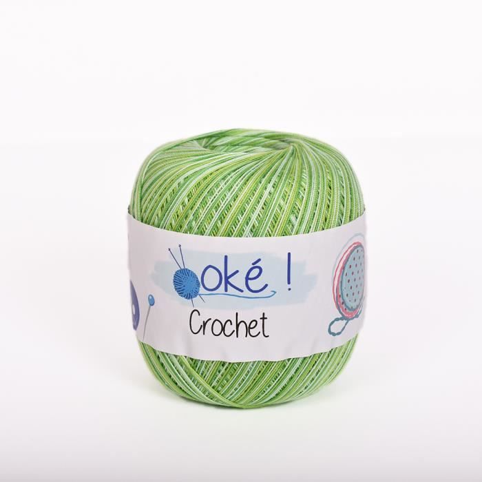 Pelote 100 gr coton a crocheter couleur col.60