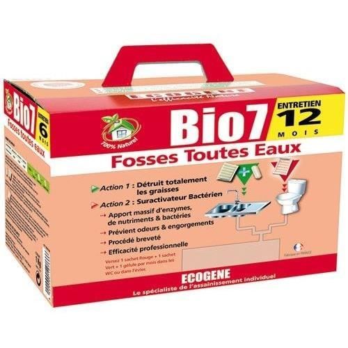 Bio7 spécial fosses toutes eaux - 24 sachets