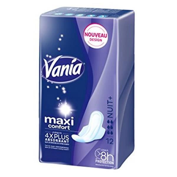 Serviettes Maxi nuit - Vania.