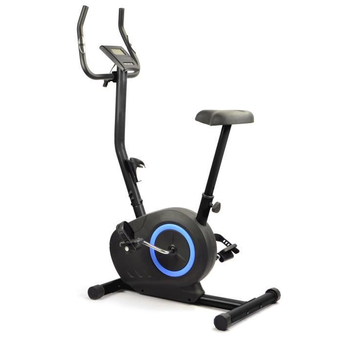 O Fitness Velo D Appartement Motorise Selle Reglable Roue D Inertie Motorise 5 Kg Ecran 5 Fonctions Prix Pas Cher Cdiscount
