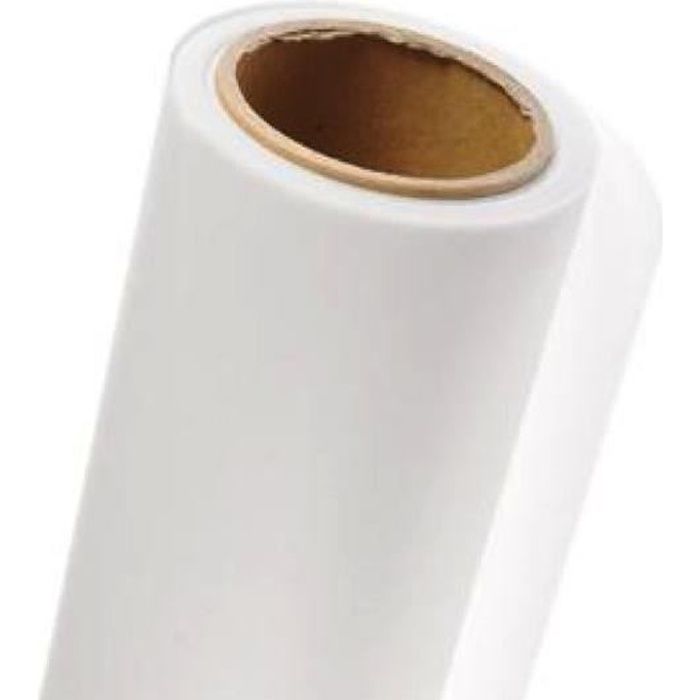 Rouleau de papier calque blanc GOTOTOP - Transparent - Rentable - Bonne