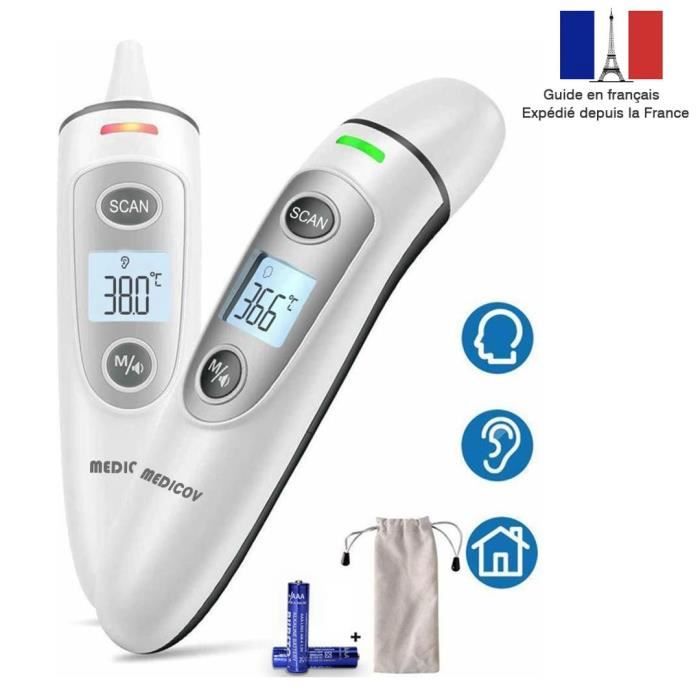 Thermometre Infrarouge Numerique sans Contact IR100 / 4-en-1