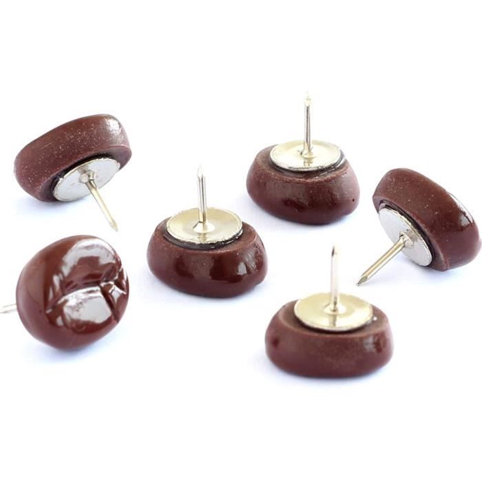 Punaises Décoratives Colorées à Petites Fleurs, Pour Tableau De Liège, Photo, Mur, Bulletin, Épingles à Dessin, Fournitures Scolaires Et De Bureau, 30 Pièces