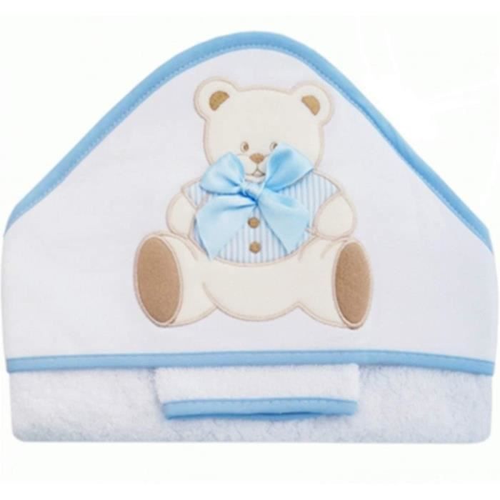 Nosbebes Sortie De Bain Brode Peignoir Ensemble Bebe Cape Avec Gant 100 Coton Idee Cadeau Naissance Bebe Serviette A Capuchon P Cdiscount Puericulture Eveil Bebe