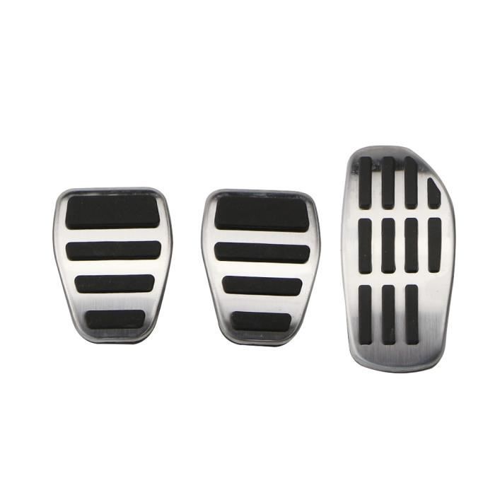 Eamily 4 Pièces Garnitures Seuil Porte Voiture Acier Inoxydable Pour Dacia Duster - Protecteur Pédale Argent