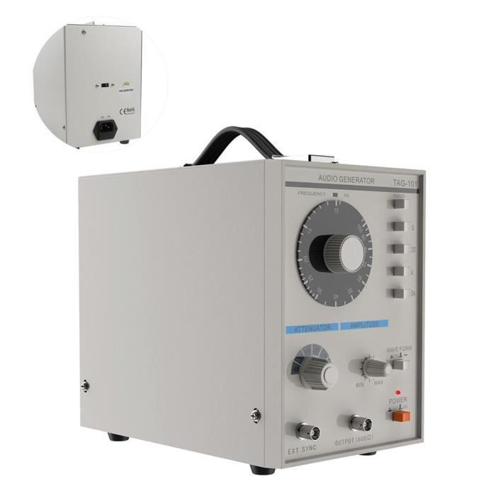 Générateur De Signal De Précision XR2206 - 1 Hz à 1 MHz, Sorties Sinusoïdale/triangulaire/carrée - 9