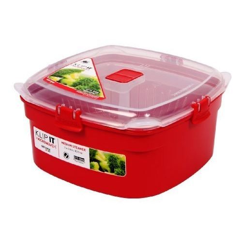 Cuiseur Vapeur Micro-ondes Sistema – 2.4 L, Avec Panier Amovible, Sans BPA