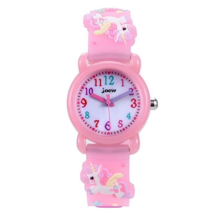 Pack Sac à Dos + 2 Montres Licorne Pour Enfant - Couleur Rose Et Violet