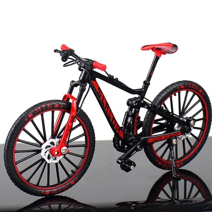 Liooce Mini Vélo De Montagne à Doigts – Modèle Alliage 1:xx – Jouet Collection Décoratif Bureau