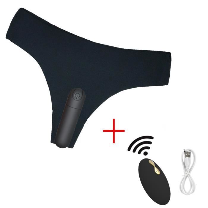 Culotte String Vibrant Télécommandé LOVE AND VIBES - Modèle à 10 Vibrations, Neuf