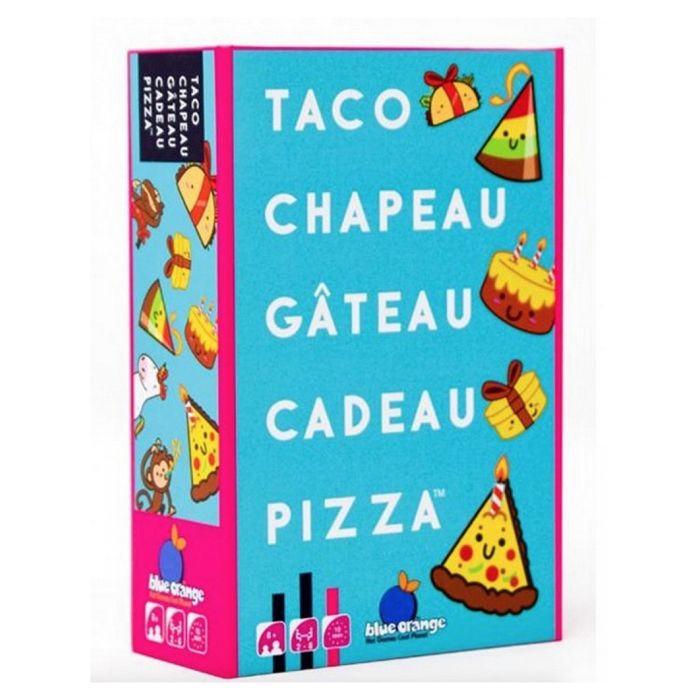 Taco Chapeau Gâteau Cadeau Pizza Jeu d'ambiance Rapidité et observation Dès