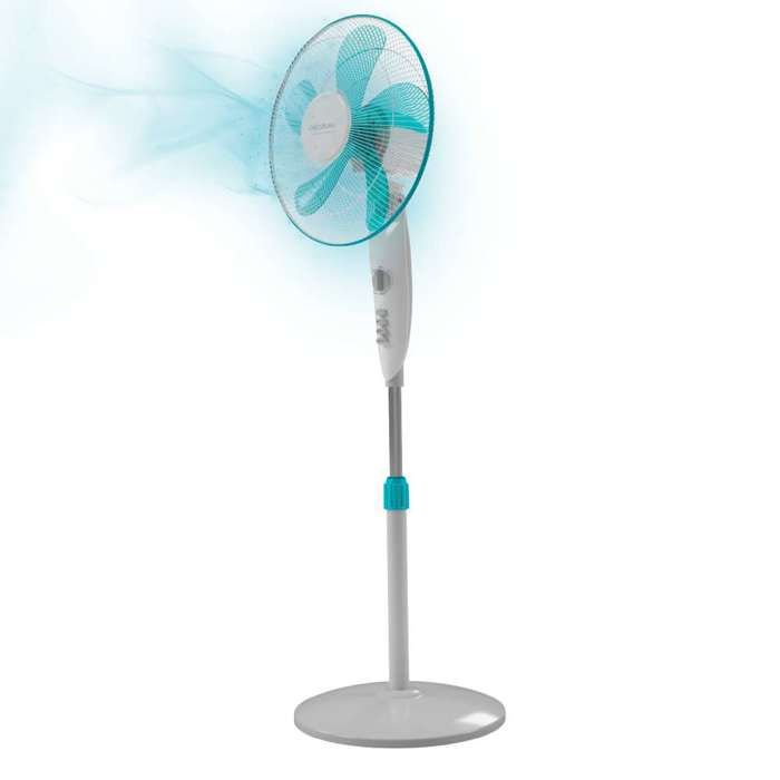 Cecotec Ventilateur sur pied EnergySilence 520 Power White - Cecotec