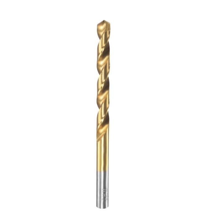 Lot De 6 Forets Hélicoïdaux 2.1mm – Acier Rapide M2 – Revêtement TiN – Pour Métaux (acier, Inox, Aluminium) - 3