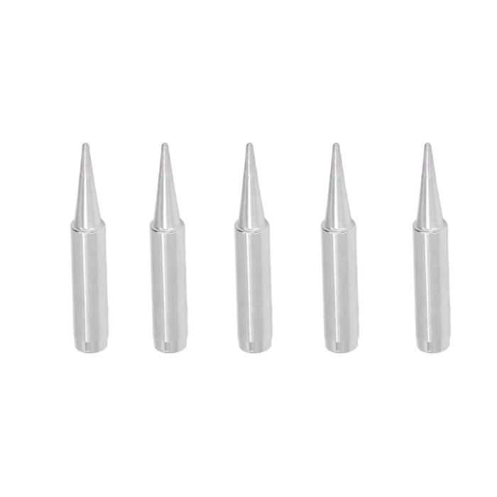 Lot De 5 Pointes De Fer à Souder 900M-T - Alliage Cuivre-fer Pour Soudure Précise