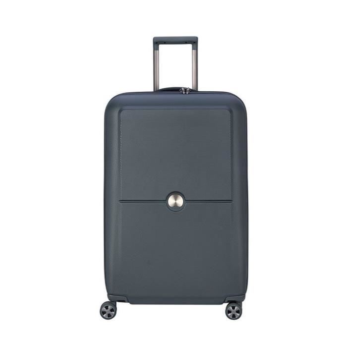 DELSEY - TURENNE PREMIUM - Valise trolley rigide - Anthracite - taille XL - V : 93.5 L - 75 x 47 x 31 cm
