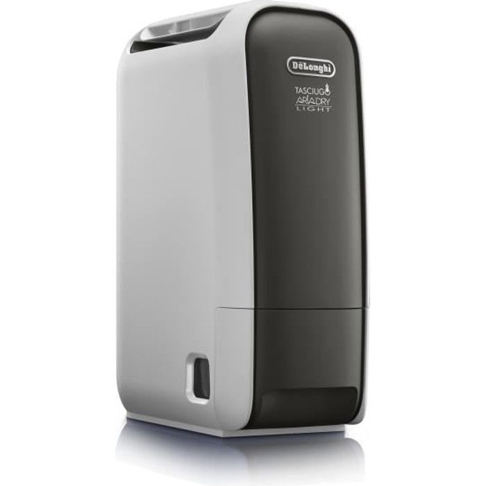 DELONGHI DNS 65 Déshumidificateur dair 6 litres/jour Fonction buanderie -Techno Zéolite - Silencieux : 34dB