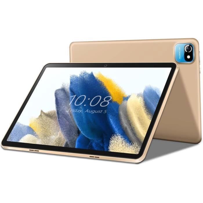 Tablette tactile 10.1 HD – Android 11-Stockage 64 Go ROM – DUODUOGO S10 – Tape C-Bluetooth WiFi Version tablette PC pas cher