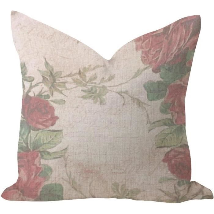 Lot De 6 Serviettes De Table En Coton Vert Antique - 50x50 Cm - Style Classique Et Intemporel