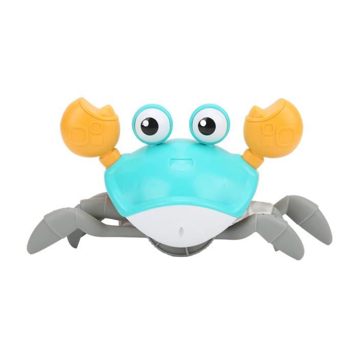 Meilleurs prix pour ESTINK Jouet rampant de crabe Crabe rampant jouet USB rechargeable automatiquement éviter les obstacles rampant crabe bébé jouet