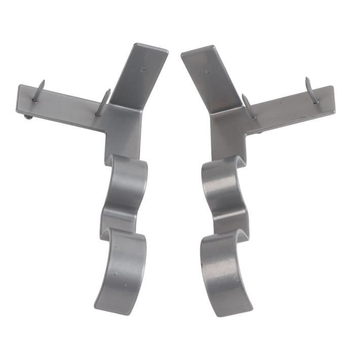Supports Haut-parleurs 5Rcom - 2 Pièces, Réglables En Hauteur (82-109cm), Support 5kg - Noir