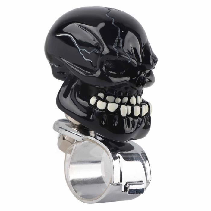 Boule De Direction Universelle Suicide Spinner - Pour Voiture, Camion, Tracteur, Bateau, Noir