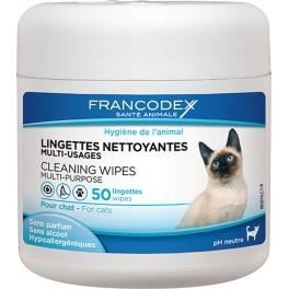 Lingettes Nettoyantes Pour Chat 50 Pcs Achat Vente Lingette Pour Animal Lingettes Nettoyantes Pour Cdiscount